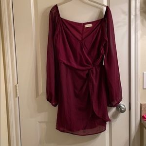 Altar’d State Burgundy Dress